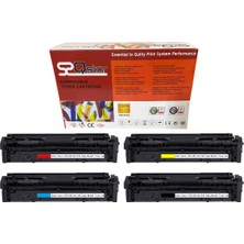 QPRİNT TONER Canon CRG-054 Set 2100 Sayfa  Renkli Muadil Toner Set