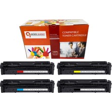 QPRİNT TONER Canon CRG-054 Set 2100 Sayfa  Renkli Muadil Toner Set
