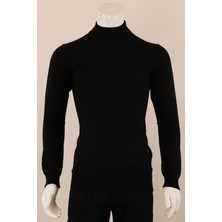 Piserro Slim Fit Yünlü Boğazlı Triko