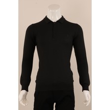 Piserro Slim Fit Yünlü Düğmeli Triko