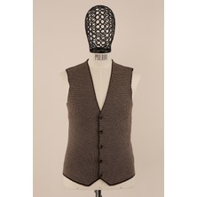 Piserro Slim Fit Yünlü Desenli Spor Triko