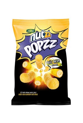 Peyman Nutzz Popzz Süt Mısır Aromalı Mısır Çerezi 100 G