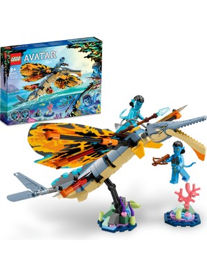 LEGO® Avatar Skimwing Macerası 75576 - 8 Yaş ve Üzeri Için 2 Minifigür Içeren Eğlenceli Oyuncak Yapım Seti (259 Parça)