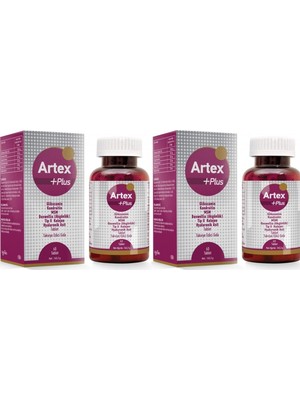 Artex Plus 60 Tablet X 2 Kutu Glukozamin ve Kondroitin İçeren Takviye Edici Gıda