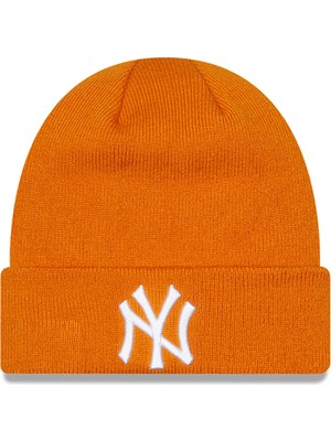 New Era Koyu Turuncu Unisex Bere 60284967LEAGUE Ess Cuff Beanıe Neyy