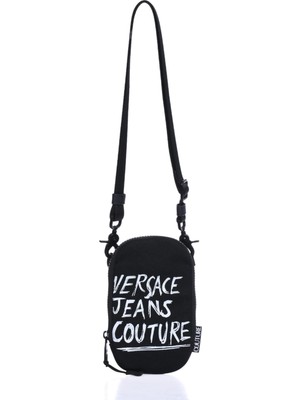 Versace Jeans Couture 74YA4B54-ZS577-899 Siyah Unisex Telefon Çantası