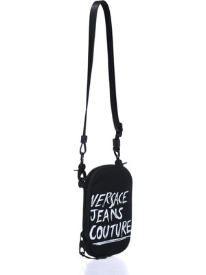 Versace Jeans Couture 74YA4B54-ZS577-899 Siyah Unisex Telefon Çantası