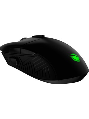 Pusat One Shot Pro 16000 DPI Yüksek Performans Şarjlı 8 Tuşlu Kablosuz RGB Oyuncu Mouse - Siyah