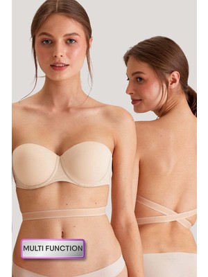 Pierre Cardin Pisa Push-Up Straplez  Sütyen 6027