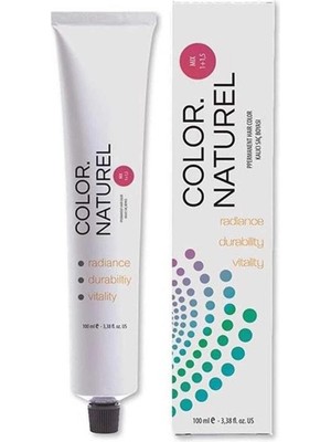 Color Naturel Kalıcı Saç Boyası 100 ml 6.12 Koyu Kurmal Küllü Viyole