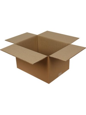 Koli Kolay 40x30x20 cm Çift Oluklu Koli 10 Adet