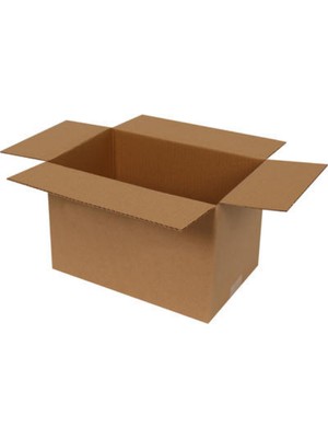 Koli Kolay 30x20x20 cm Tek Oluklu Koli 10 Adet