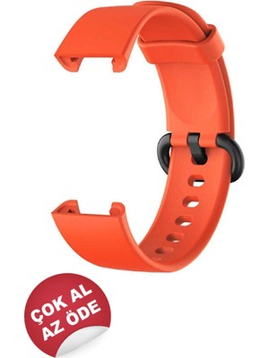 Mimtec Xiaomi Mi Watch Lite Kordon Akıllı Saat Bileklik Kordonu Silikon Kayış Kordon