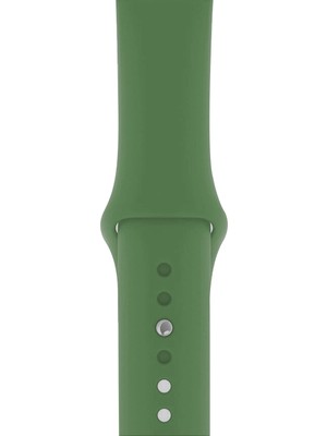 Mimtec Apple Watch 3 4 5 6 7 8 Se 42 44 45MM Kordon Kayış Bileklik Klasik Kaliteli Silikon