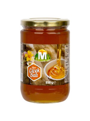 Migros Çiçek Balı 850 G Doğal İçeriklerle Zenginleştirilmiş Türkiye Üretimi