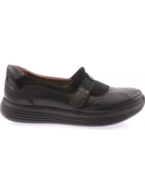 DGN 1035-23Y Kadın  Dolgu Taban Cirtli Comfort Ayakkabı