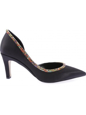 DGN 1328 Kadın Transparan Detayli Stiletto