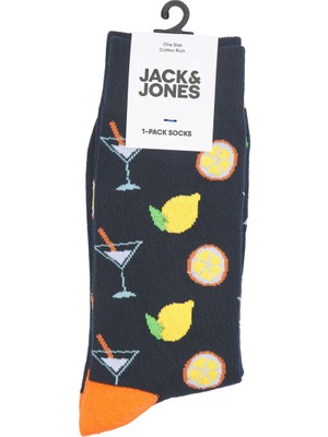 Jack & Jones Desenli Tekli Çorap-Summer