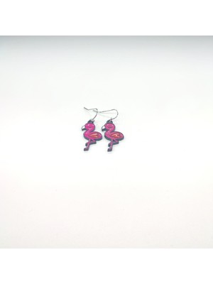 Tedz Collection Flamingo Pin Küpe