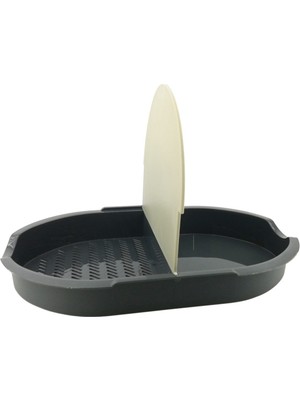 Decobella Çift Hazneli Kesme Panosu - Kesme Tahtası