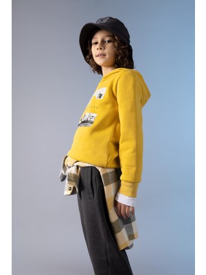 DeFacto Erkek Çocuk Regular Fit Kapüşonlu Sweatshirt Z4595A623SP