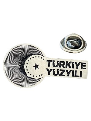 Kuyumcudan Türkiye Yüzyılı Gümüş Yaka Rozeti