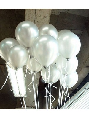 Parti Station 10 Adet Lateks Balon Helyum Balon Kırmızı Lacivert Mor Pembe Mavi Beyaz Siyah Gümüş Gold Rosegold Sarı Fuşya Turuncu