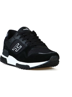 Hammer Jack Vegas Z Kadın  Deri Sneaker Siyah