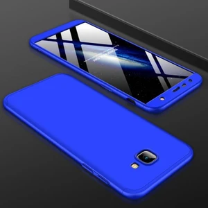 Samsung Galaxy J4 Core Kılıf Kamera Korumalı Platinum Kılıf Mavi