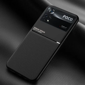 Xiaomi Poco X4 Pro 5g Kılıf Zebana Design Silikon Kılıf Siyah