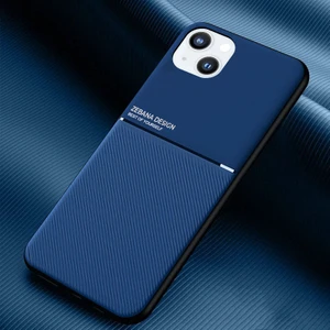 Apple iPhone 14 Plus Kılıf Zebana Design Silikon Kılıf Mavi