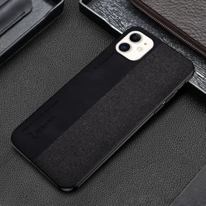 Apple iPhone 12 Mini Kılıf Zebana Kombin Silikon Kılıf Siyah