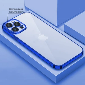 Apple iPhone 13 Pro Kılıf Live Silikon Kılıf Mavi
