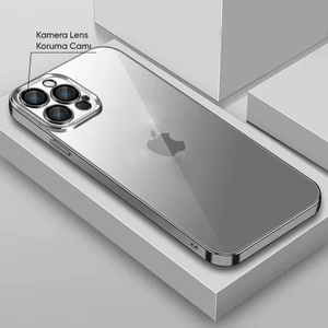 Apple iPhone 13 Pro Kılıf Live Silikon Kılıf Gri