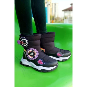 Aleza Shoes Ales Termal Yünlü Çocuk Kar Botu