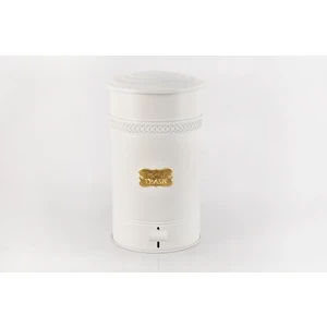 Yıldıray Metal Galvaniz Metal Pedallı Çöp Kovası 30 Litre Beyaz