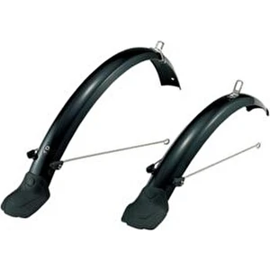 Katlanır Bisiklet Çamurluk Seti 20 Jant Fiber Siyah