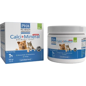Calci-Mineral- Kedi ve Köpek Için Kuzu Eti Aromalı Kalsiyum Mineral Desteği 150 gr Toz