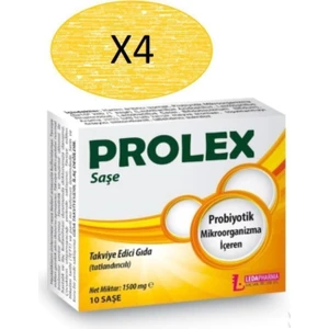 Prolex 10 Saşe Probiyotik 4 Adet