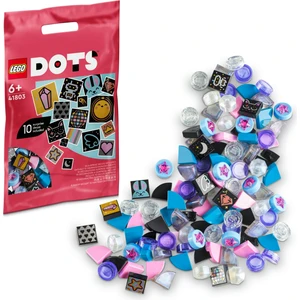 LEGO® Dots Ekstra Dots Seri 8 # Sim ve Işıltı 41803 - 6 Yaş ve Üzeri Çocuklar Için Ekstra Yaratıcı Kendin Yap Süsleme Seti (115 Parça)