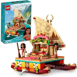 LEGO® | Disney Moana'nın Yol Bulma Teknesi 43210 - 6 Yaş ve Üzeri Çocuklar için Hayal Gücünü Geliştiren Yaratıcı Oyuncak Yapım Seti (321 Parça)