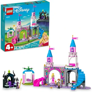 LEGO® | Disney Aurora'nın Şatosu 43211 - 4 Yaş ve Üzeri Prenses Hayranları için Uyuyan Güzel'i İçeren Yaratıcı Oyuncak Yapım Seti (187 Parça)