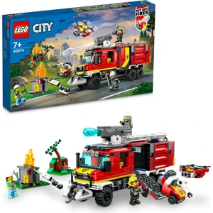 LEGO® City İtfaiye Komuta Kamyonu 60374 - 7 Yaş & Üzeri Çocuklar için Yaratıcı Oyuncak Yapım Seti (502 Parça)