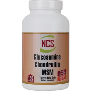 Glucosamine Chondroitin 180 Tablet Msm Zerdeçal