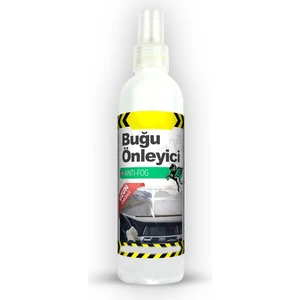 Buğu Önleyici Sprey Araba Cam Buğu Giderici Buhar Önleyici Araç Oto Için Buğu Çözücü Hızlı ve Etkili 250 ml