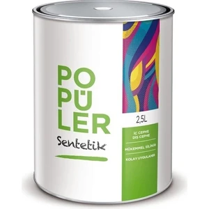 Sentetik Yağlı Boya 15 KĞ Siyah 000