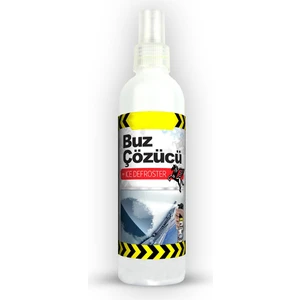 Buz Çözücü Sprey Araç Cam Araba Camı Solüsyon Oto Kar Buzlanma Kırağı Önleyici Hızlı ve Etkili 250 ml