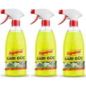 Sarı Güç Leke Temizleyici 1000 ml x 3 Adet Sari