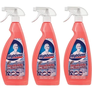 Highgenic Duşakabin ve Banyo Temizleyici 750 ml 3'lü