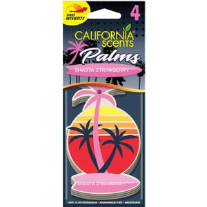 California Scents California Scents® Palms™ "shasta Strawbry" Asma Koku 4'lü Set